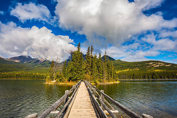 istock The wooden bridge on Pyramid Lake 509866362