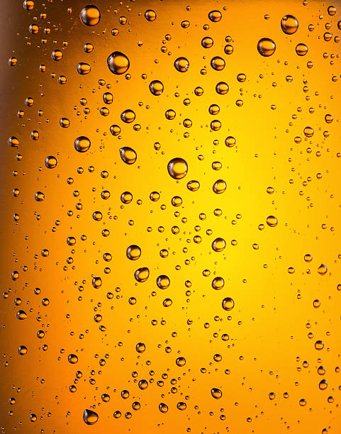 istock Water drops on glass of beer. 509866368