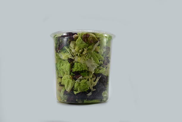 Fresh Lettuce mix in packing