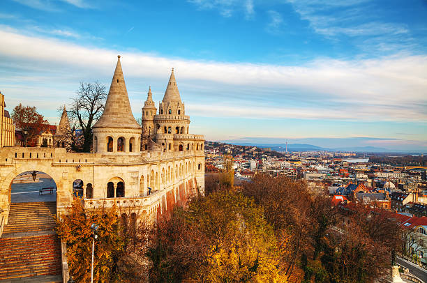 istock Fisherman bastion in Budapest, Hungary 509868058
