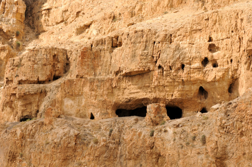 The Mount of Quarantine in Jericho in the West Bank