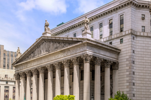 The New York Supreme Court in New York City