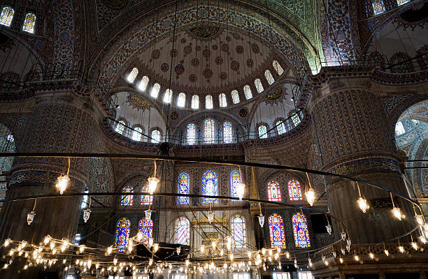 istock Lights in the Blue Mosque 509894237