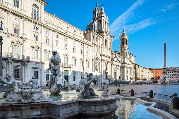 istock Rome, Italy, Fountain at Piazza Navona 509896663