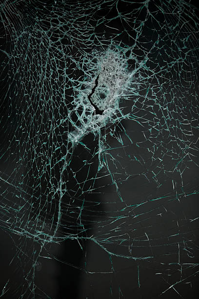 Broken Glass Stock Photo - Download Image Now - Shattered Glass, Broken,  Tempered Glass - iStock