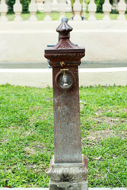 istock Antique faucets in the park 509898311