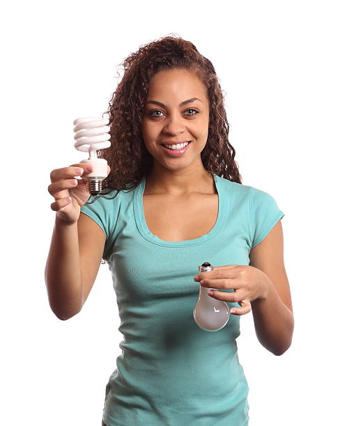 istock African American Energy Efficiency Woman CFL 509910276