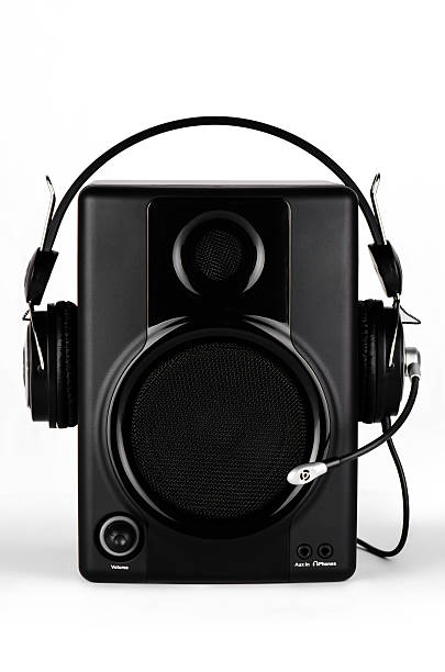 istock Speaker, microphone and headphones 509912808