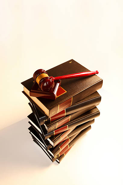 istock Gavel Resting On Top Of Stack Of Law Books 509913208
