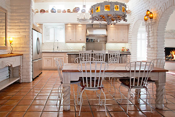 istock Gourmet Kitchen and Dining Room in a Luxury Home 509916144