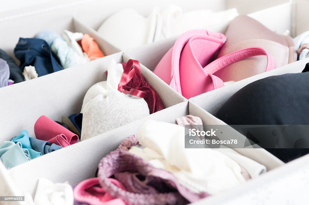Female Underware Drawer Stock Photo - Download Image Now - Underwear, Drawer,  Bra - iStock