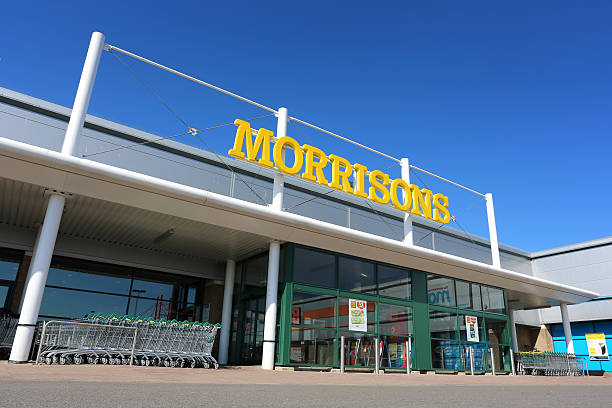 el supermercado morrisons - east anglia fotos fotografías e imágenes de stock