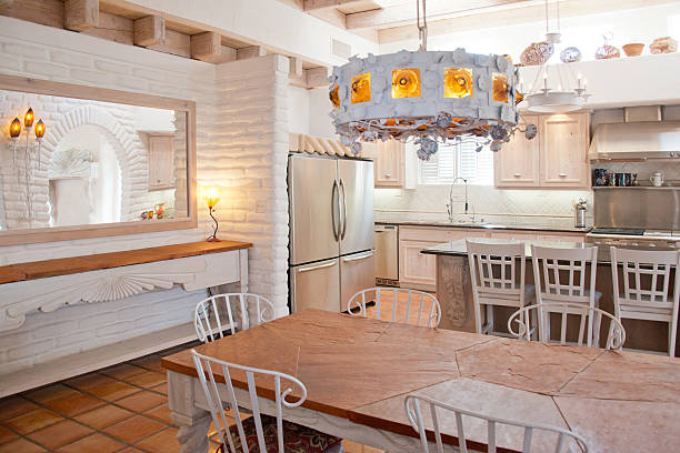 istock Gourmet Kitchen and Dining Room in a Luxury Home 509916796