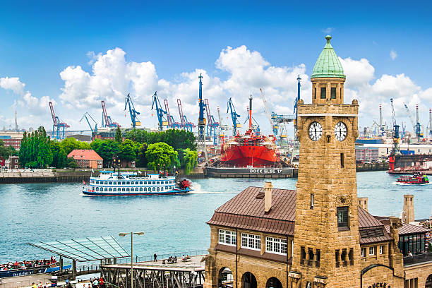 함부르크, 독일 - hamburg germany harbor cargo container commercial dock 뉴스 사진 이미지