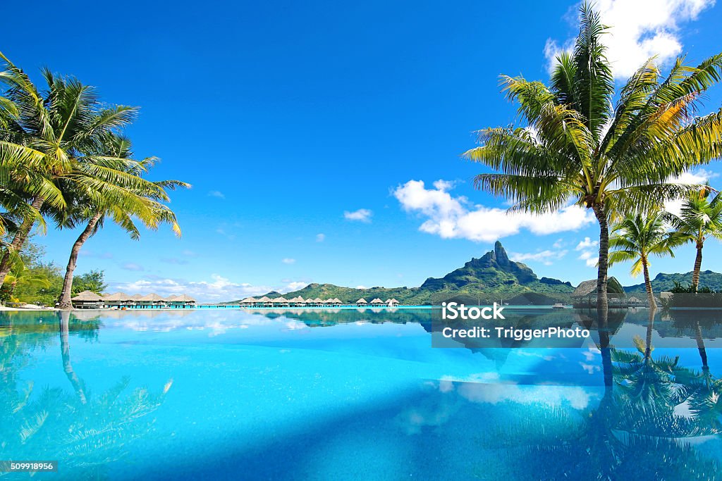 Wunderschöne Bora Bora, Tahiti - Lizenzfrei Bora Bora-Atoll Stock-Foto