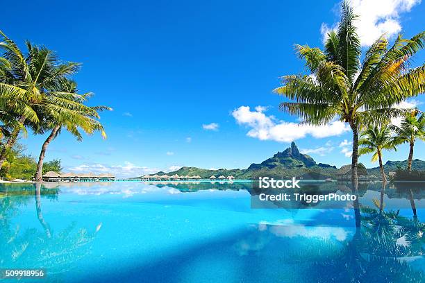 Hermoso Bora Bora Tahiti Foto de stock y más banco de imágenes de Bora Bora - Bora Bora, Tahití, Vacaciones - Viaje