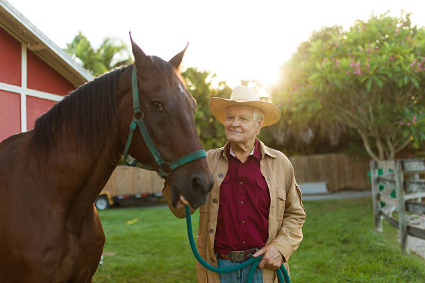 istock Rancher with horse 509919418