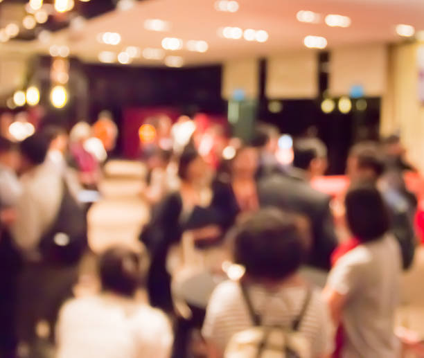 istock blur people at  dinner  party in dining room 509920092