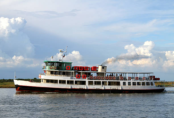istock boat ferry for transporting passengers and tourists 509920255