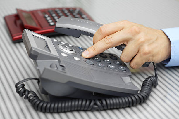 istock businessman is calling support or consultant for advice 509920489