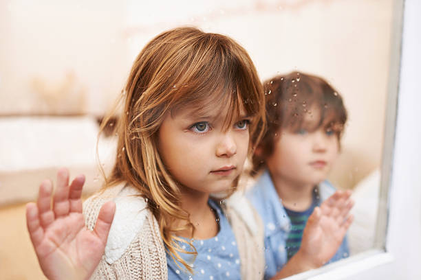 istock We're trapped in here until the rain stops 509921465