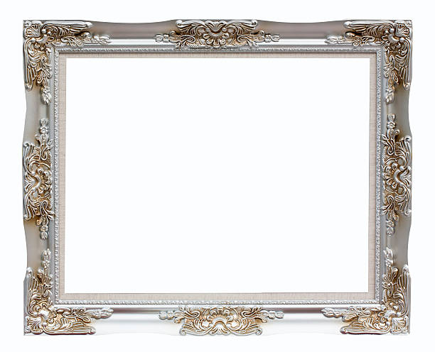 istock Vintage picture frame isolated on white background 509922141
