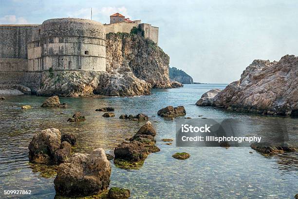 Dubrovnik Croatia Walls Stock Photo - Download Image Now - Adriatic Sea, Architecture, City