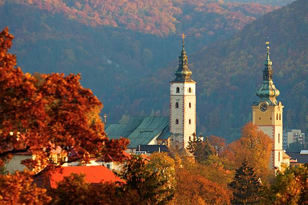 istock Autumn historical town 509931644