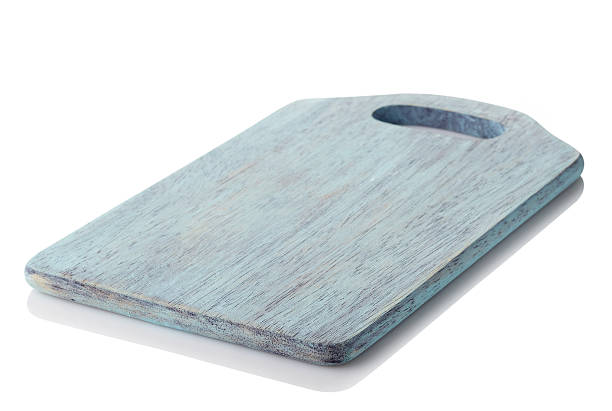 istock Blue wooden cutting board 509932498