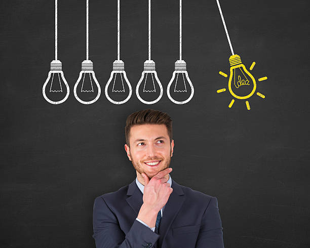istock Big Idea Concept Drawing on Blackboard 509933660