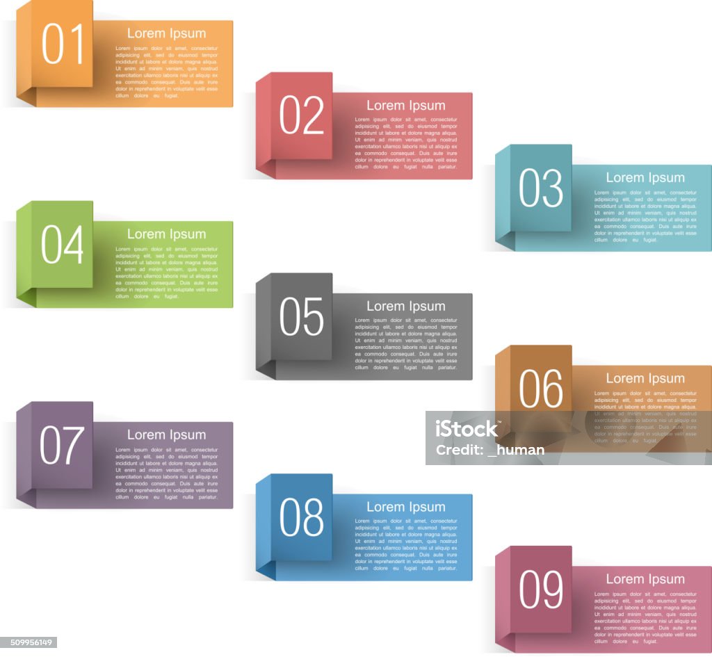 List Numbers Designs Design Elements With Numbers Stock Illustration - Download Image Now ...