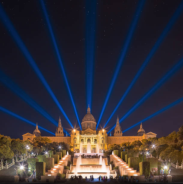 istock night view of Magic Fountain in Barcelona 509962299