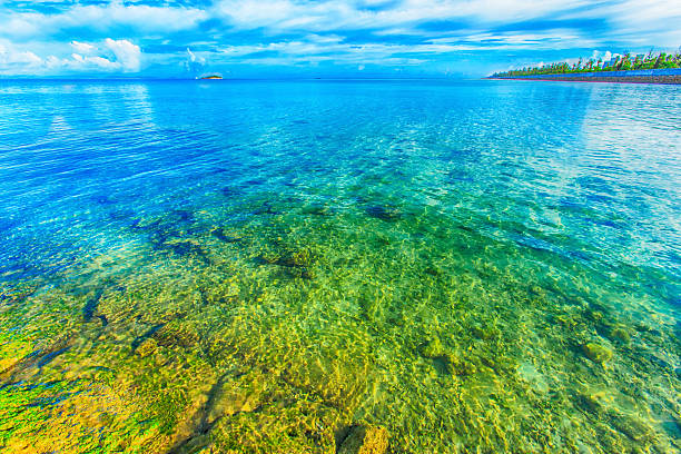 istock Emerald green ocean in Okinawa 509978657