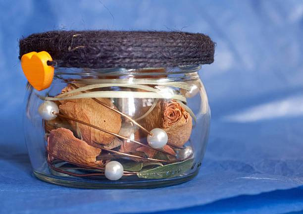 istock Dry flowers in a bottle or jar 509979303