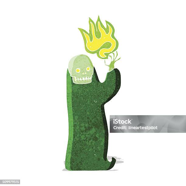 Cartoon Waving Halloween Ghoul Stock Illustration - Download Image Now - Cheerful, Clip Art, Cultures