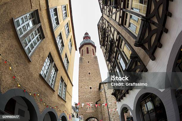 Cochem Village At Mosel Valley Stock Photo - Download Image Now - Architecture, Cochem, Day