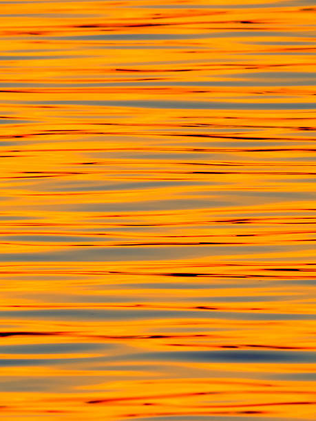istock Wavelets on the surface of sunset lake 509982553