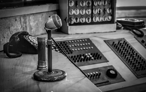 Alcatraz - Security Reception and Control Room stock photo