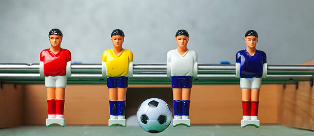 istock Foosball. football table 509995368