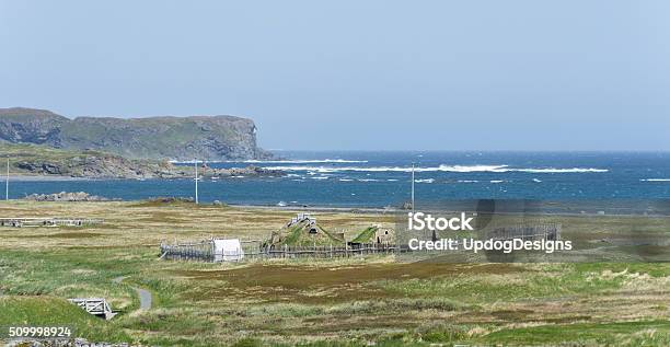Newfoundland Replica Viking Settlement Stock Photo - Download Image Now - Viking, Canada, Footpath
