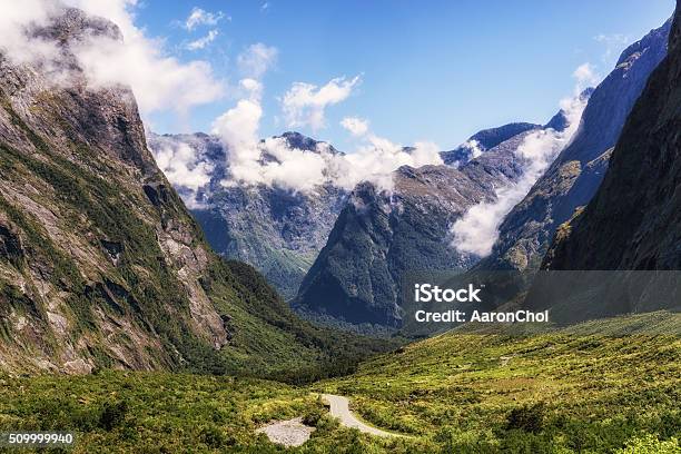 Milford Road Along Cleddau Valley Stock Photo - Download Image Now - Beauty, Beauty In Nature, Cloud - Sky