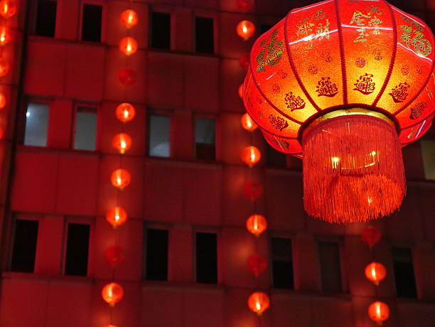 istock Chinese lanterns for decorating during Chinese New Year 510001686