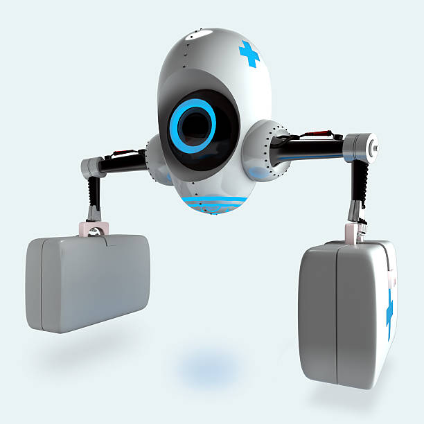 istock futuristic medical robot 510005288