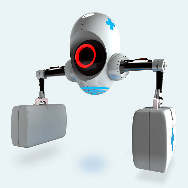 istock futuristic medical robot 510005470