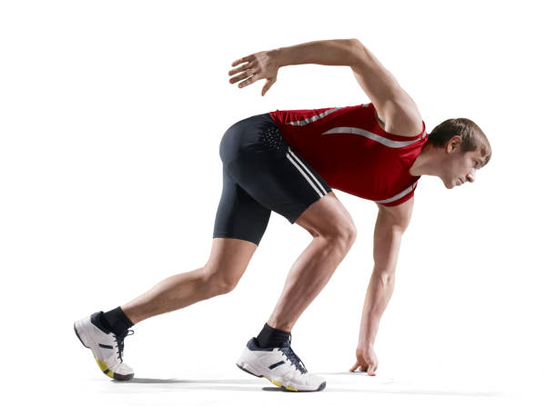 istock Isolated male athlete 510007604
