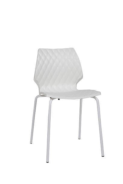 istock White Plastic Chair With White Leg 510008696