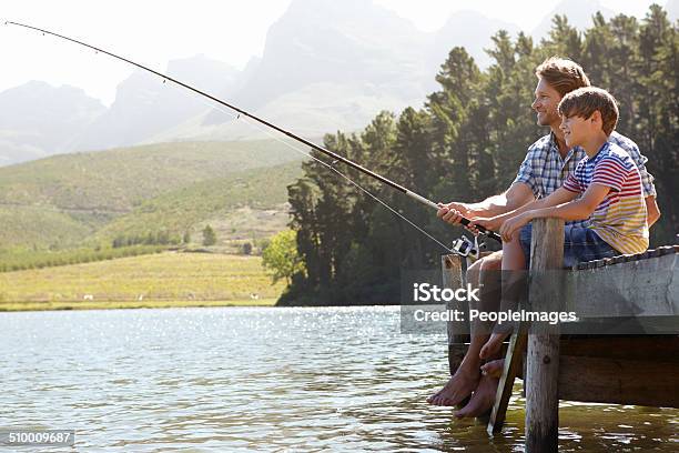 Cast Aways Stock Photo - Download Image Now - Lake, Family, 40-49 Years