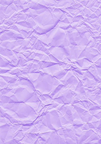 arrugas fondo púrpura - brown paper paper crushed wrinkled fotografías e imágenes de stock