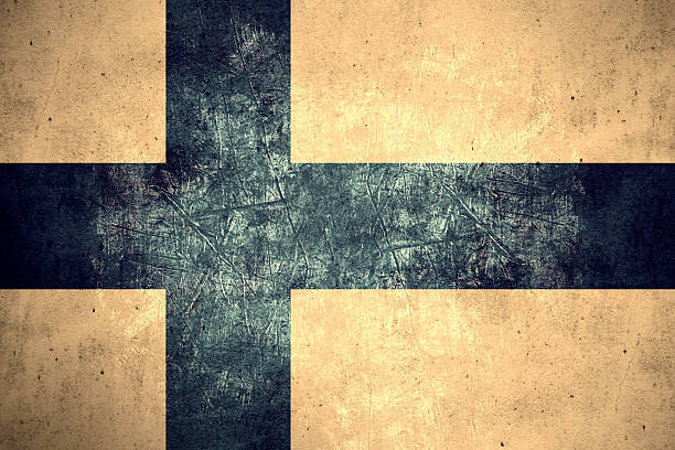 istock flag of Finland 510010940