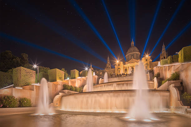 istock night view of Magic Fountain in Barcelona 510010965